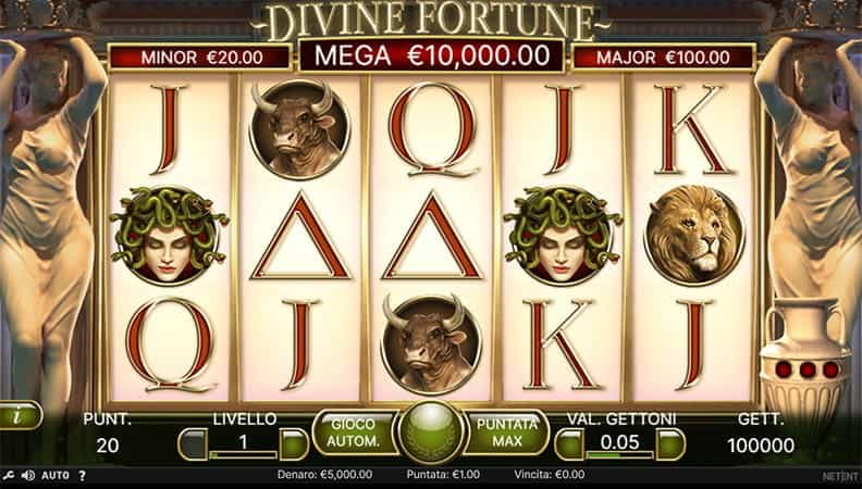 Jugar a Divine Fortune 1win en línea