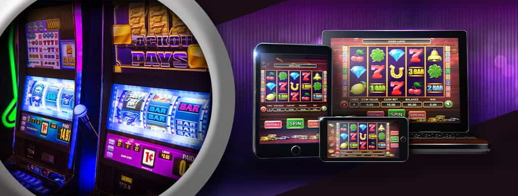 Slot machine dal vivo e slot machine online su smartphone, tablet e pc.