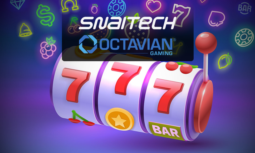 Loghi snaitech e octavian gaming