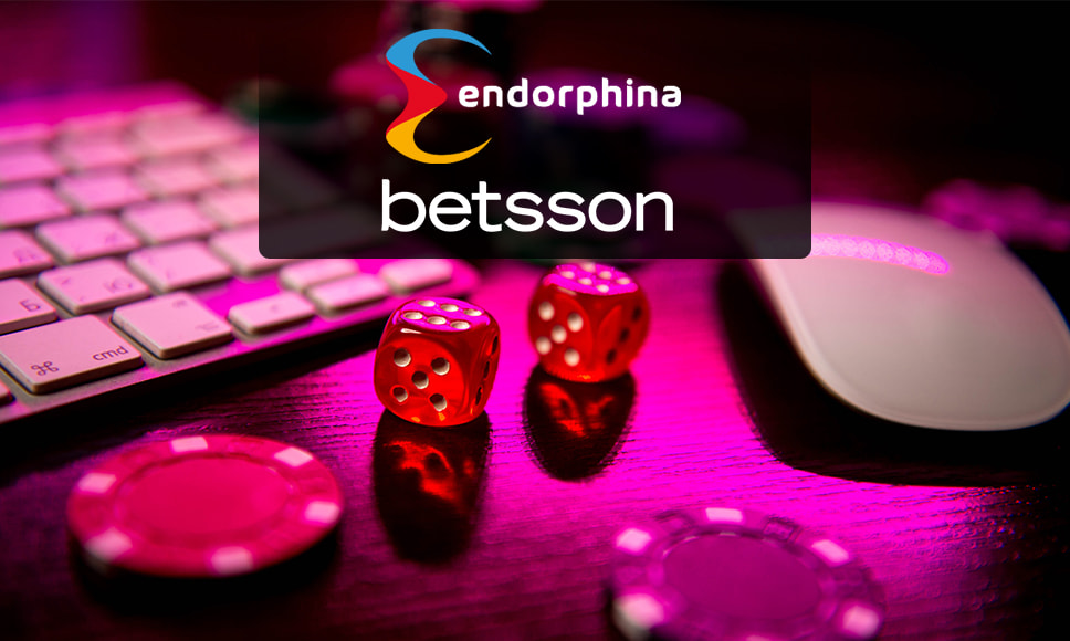 Dadi, logo Endorphia e Betsson